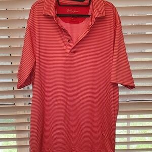 Bobby Jones Men’s Golf Shirt. Size Large. Pink